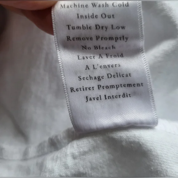 NWOT Frank&Eileen Aiden White Muscle Tee - Picture 6 of 8